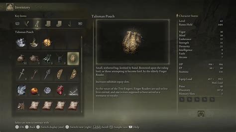 how to increase talisman slots elden ring|Elden Ring Talisman Pouch Locations: .